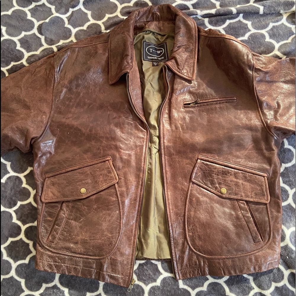 tannery west leather jacket